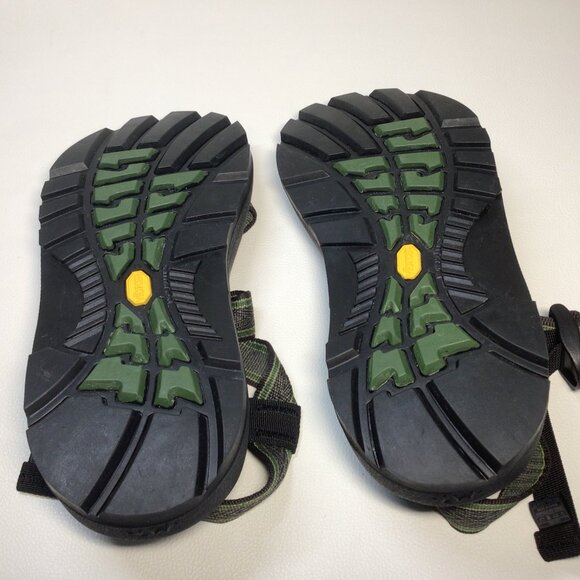 Chaco Sandals Z1 Vibram Sole Adjustable Strap Green Mens Size 7 NEW - Picture 6 of 10